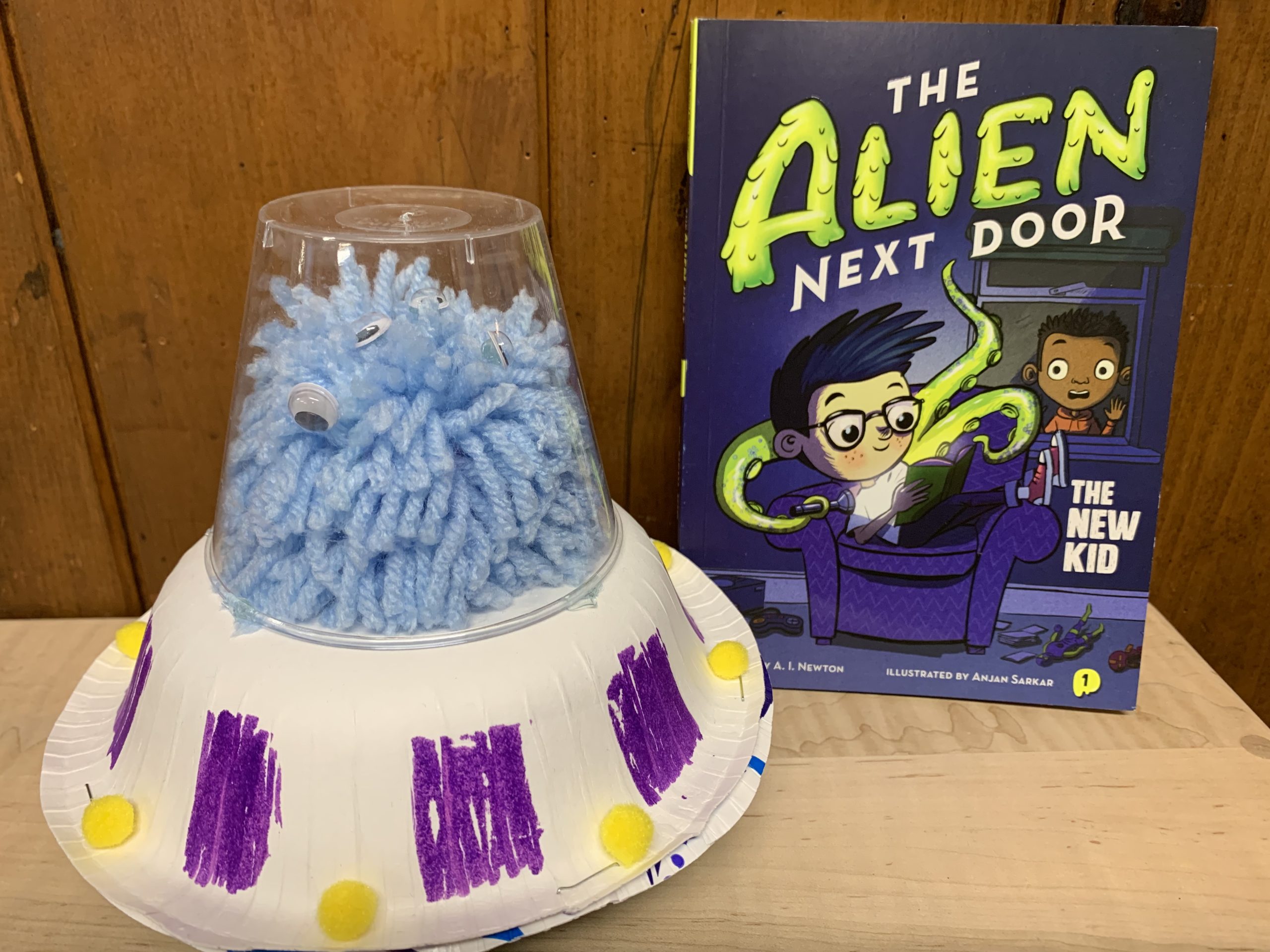 Read more about the article Crafty Readers Book Club: The Alien Next Door
